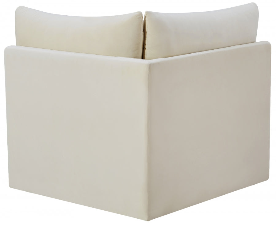 Jacob Velvet Upholstered Corner Modular Chair
