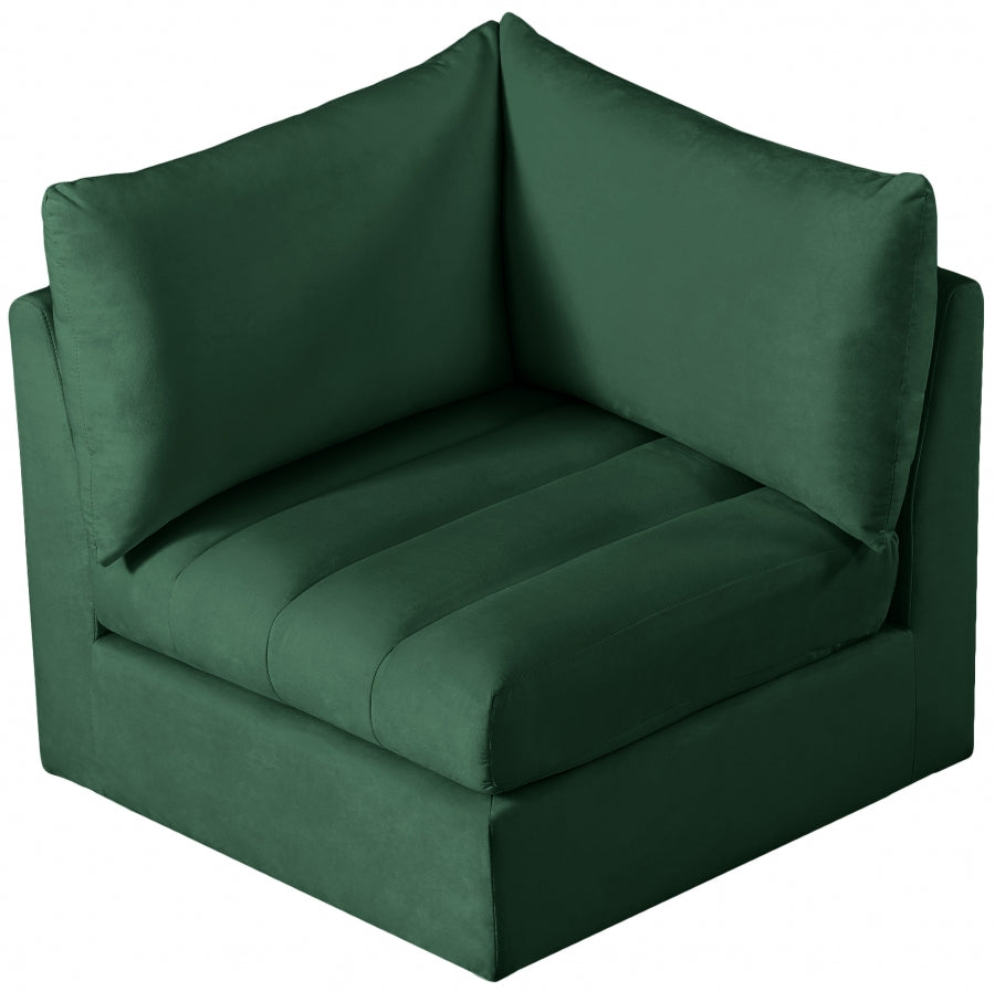 Jacob Velvet Upholstered Corner Modular Chair