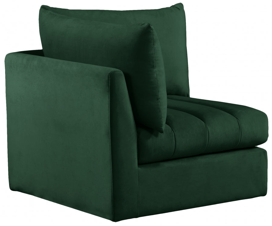 Jacob Velvet Upholstered Corner Modular Chair
