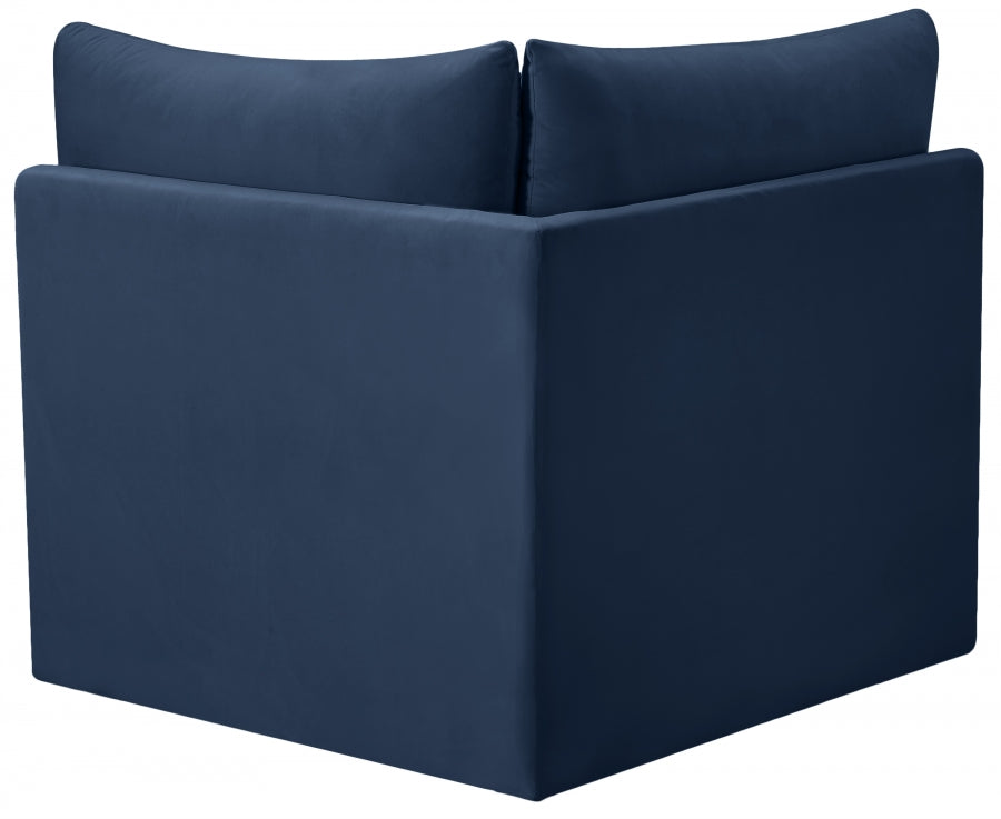 Jacob Velvet Upholstered Corner Modular Chair