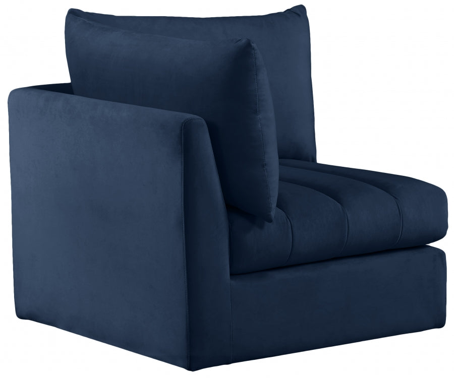 Jacob Velvet Upholstered Corner Modular Chair