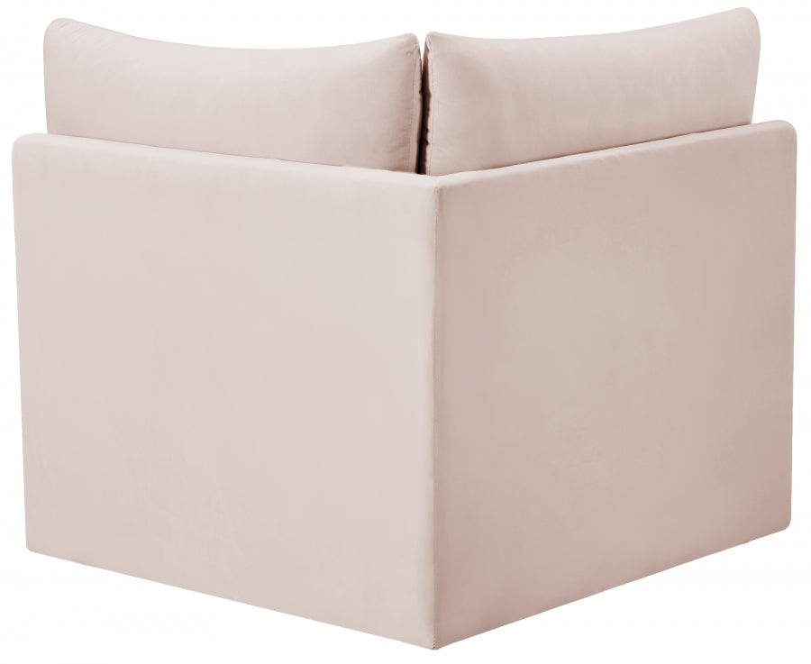 Jacob Velvet Upholstered Corner Modular Chair