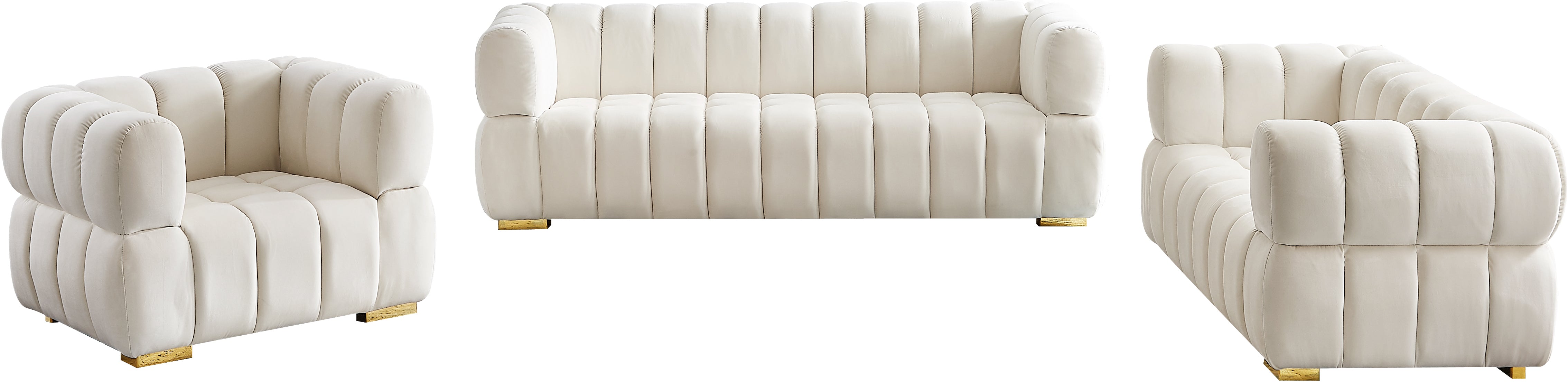 Gwen Velvet Upholstered Chair