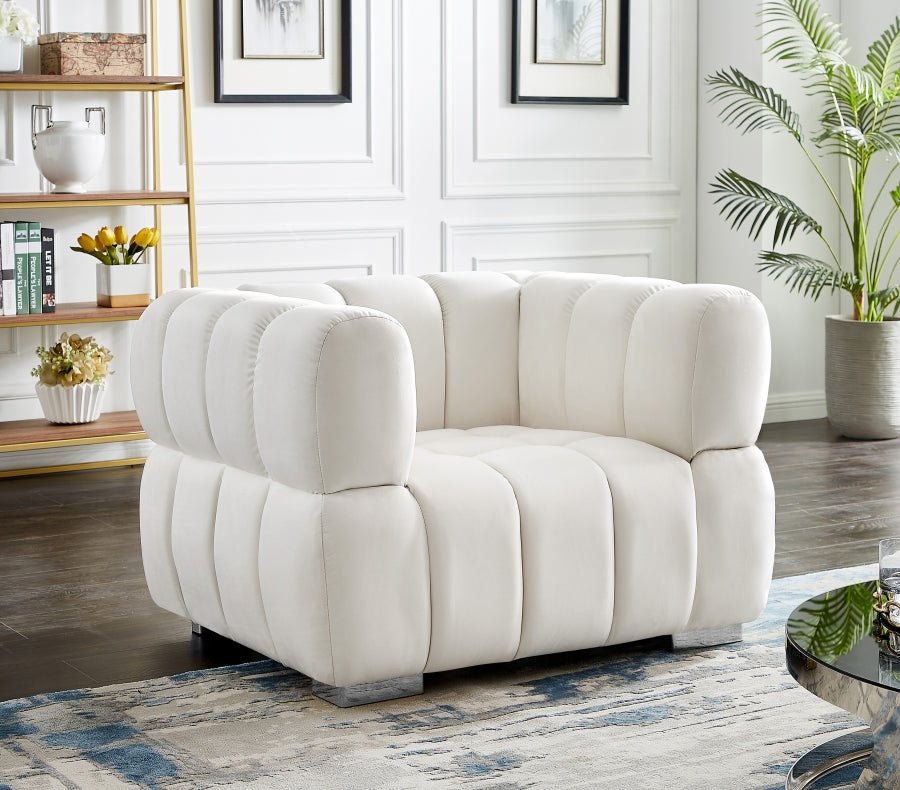 Gwen Velvet Upholstered Chair