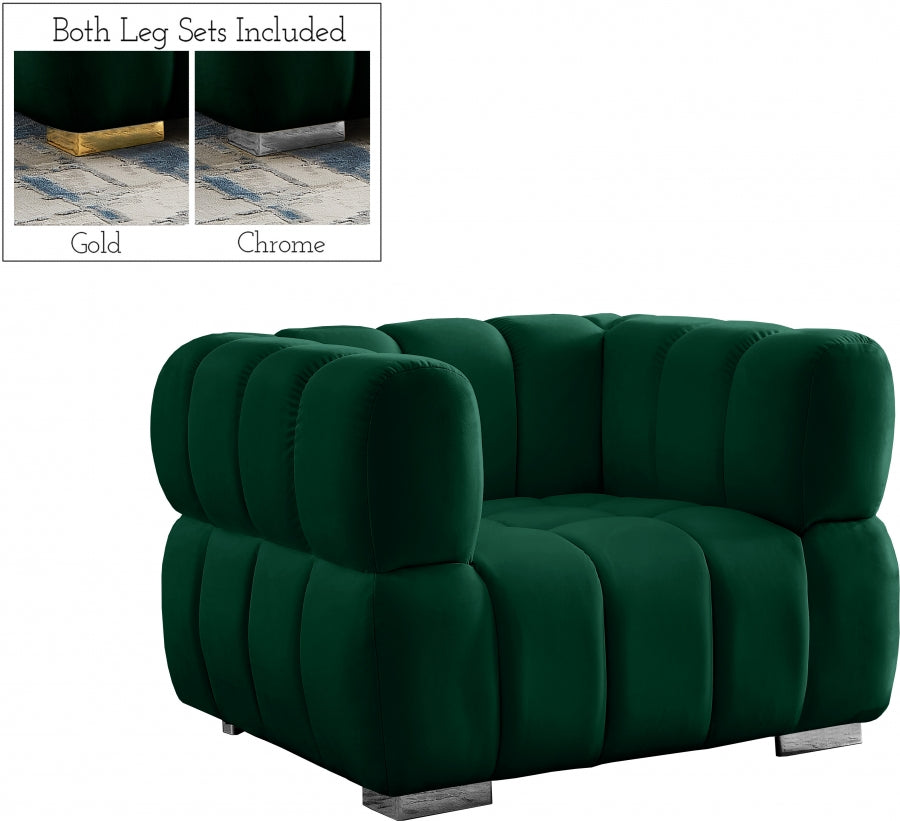 Gwen Velvet Upholstered Chair