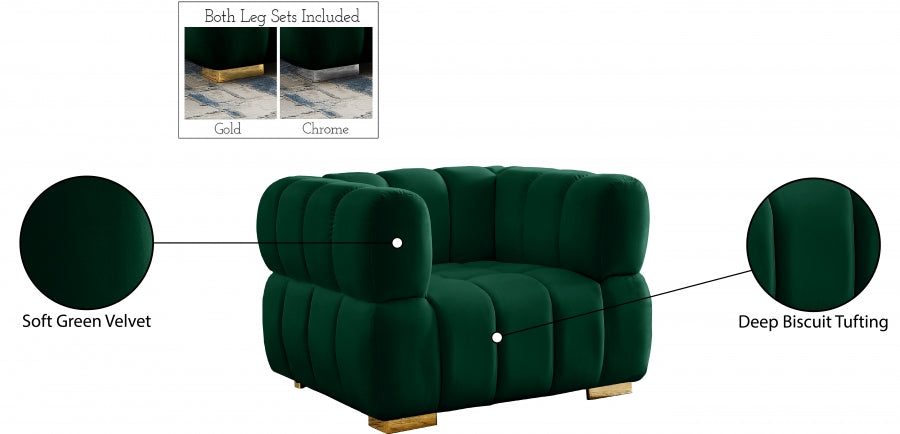 Gwen Velvet Upholstered Chair
