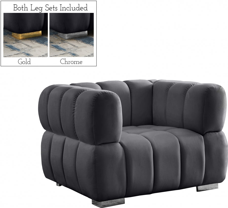 Gwen Velvet Upholstered Chair