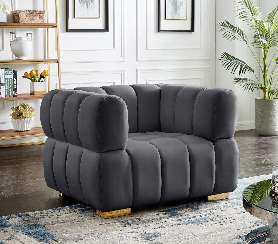 Gwen Velvet Upholstered Chair
