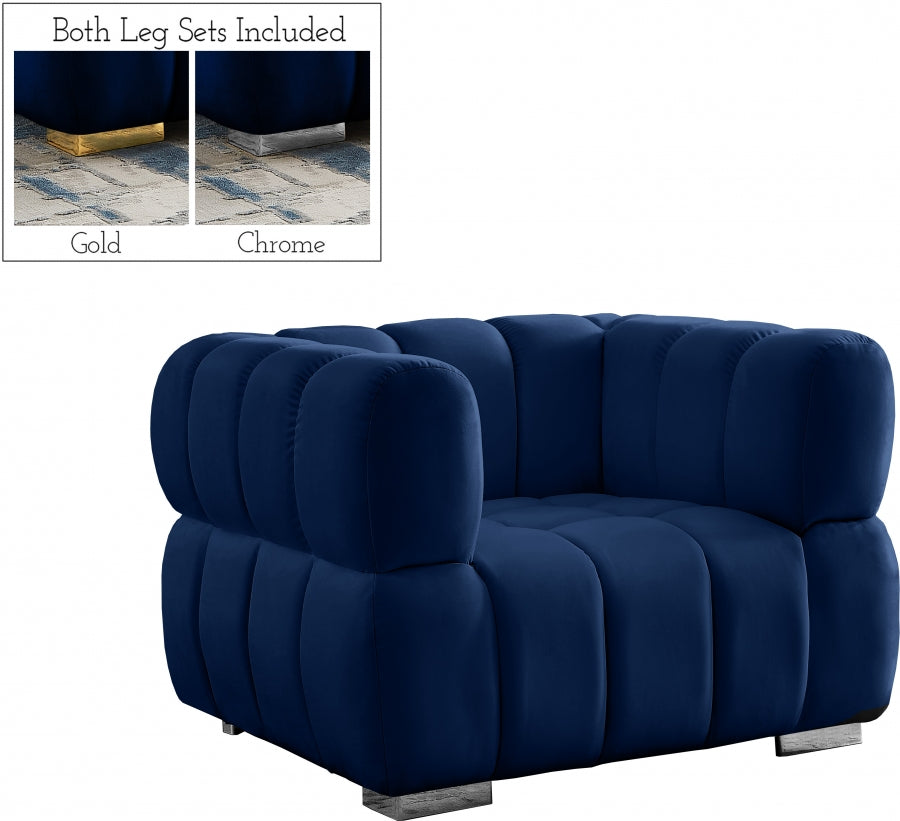 Gwen Velvet Upholstered Chair
