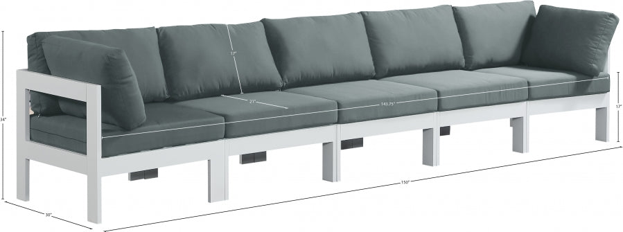 Chaise longue en tissu Orian Teddy