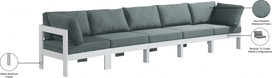 Chaise longue en tissu Orian Teddy