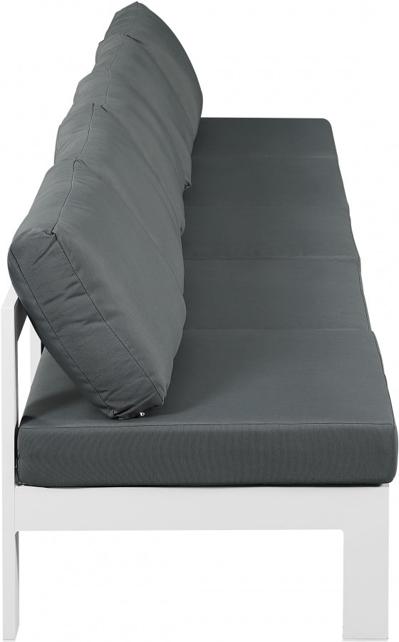 Chaise longue en tissu Orian Teddy
