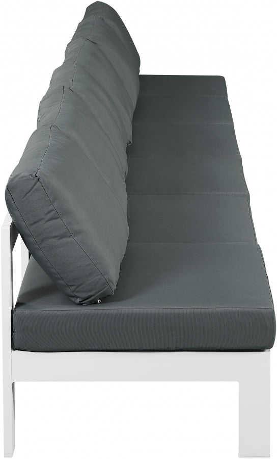 Chaise longue en tissu Orian Teddy