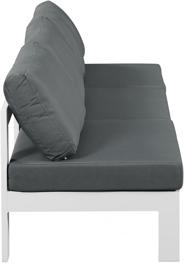 Chaise longue en tissu Orian Teddy