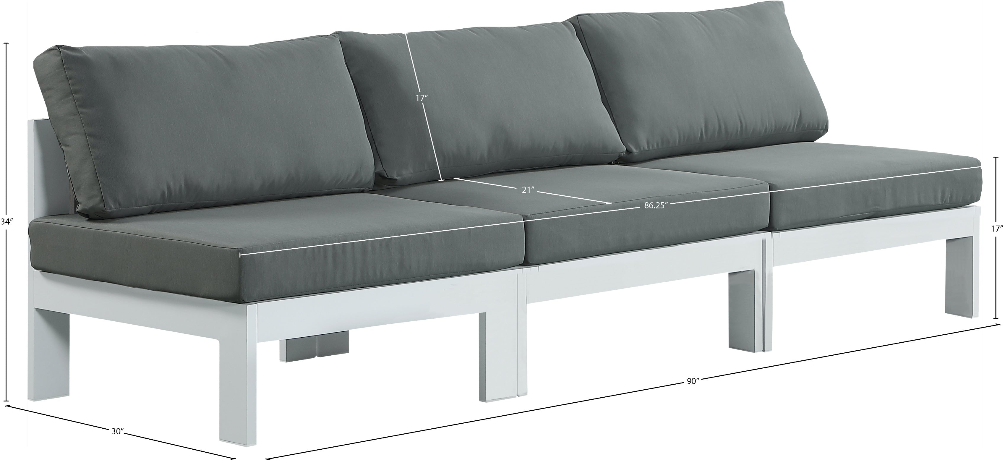 Chaise longue en tissu Orian Teddy