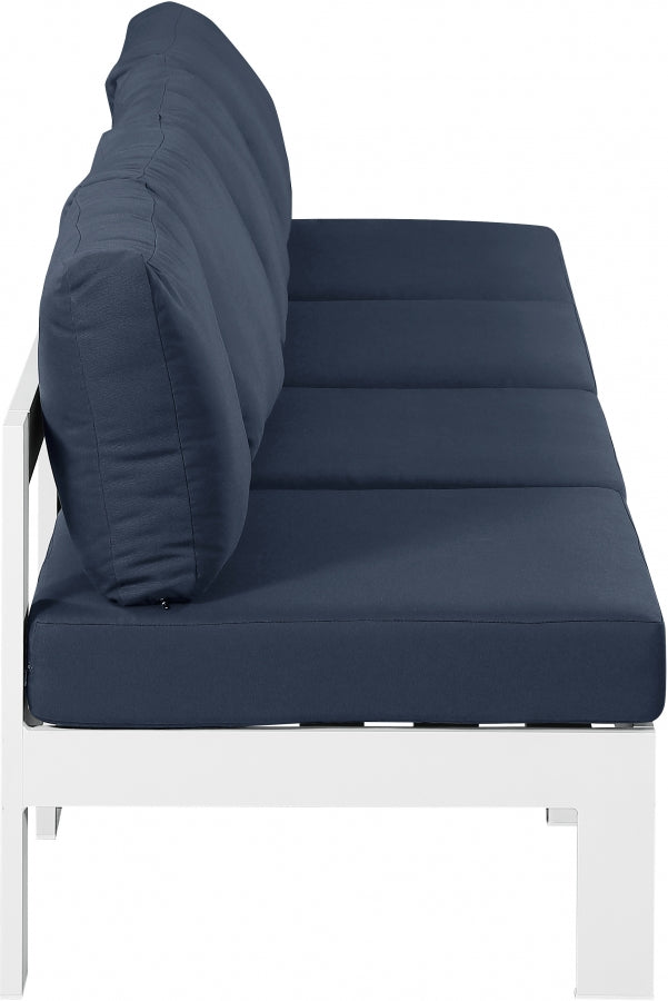 Chaise longue en tissu Orian Teddy