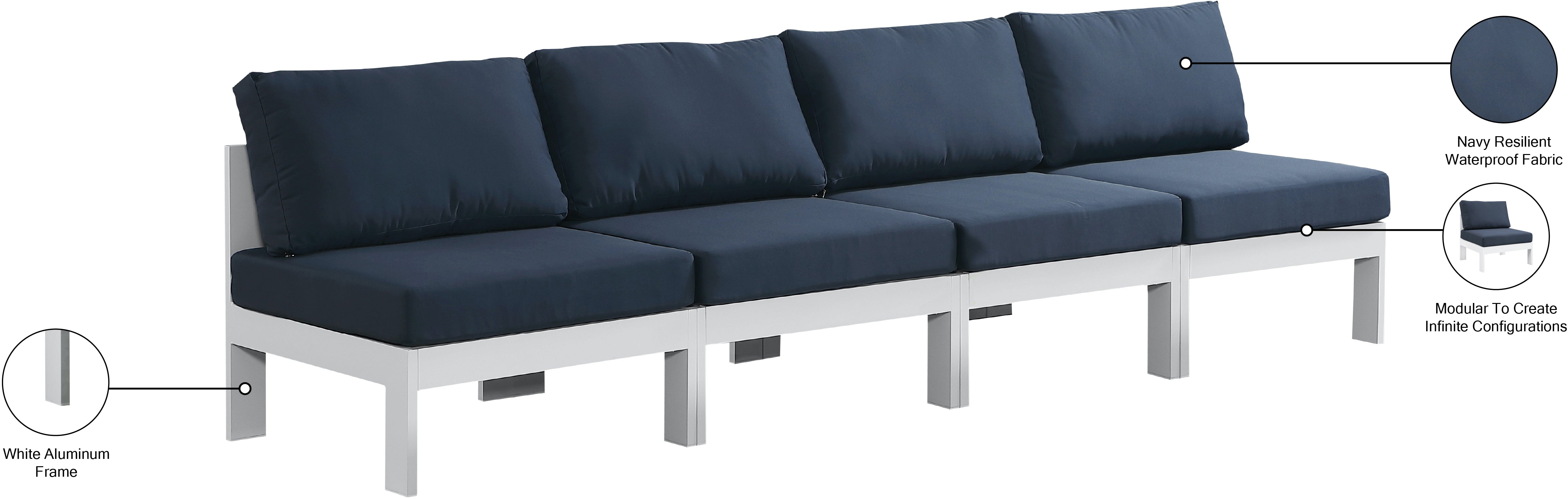 Chaise longue en tissu Orian Teddy