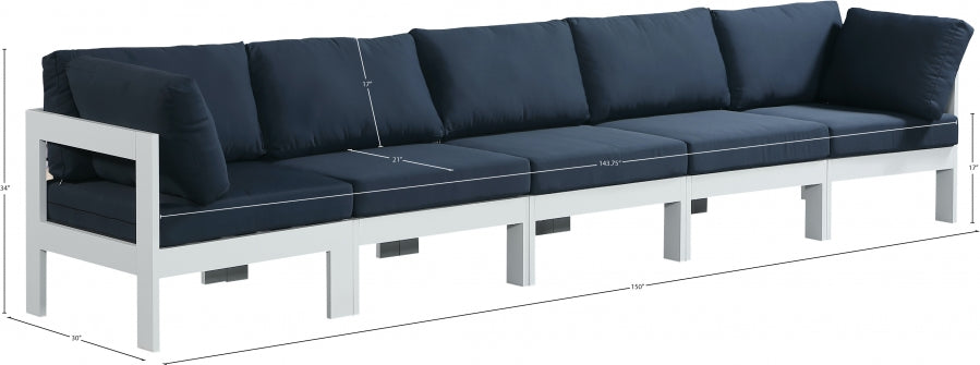 Chaise longue en tissu Orian Teddy
