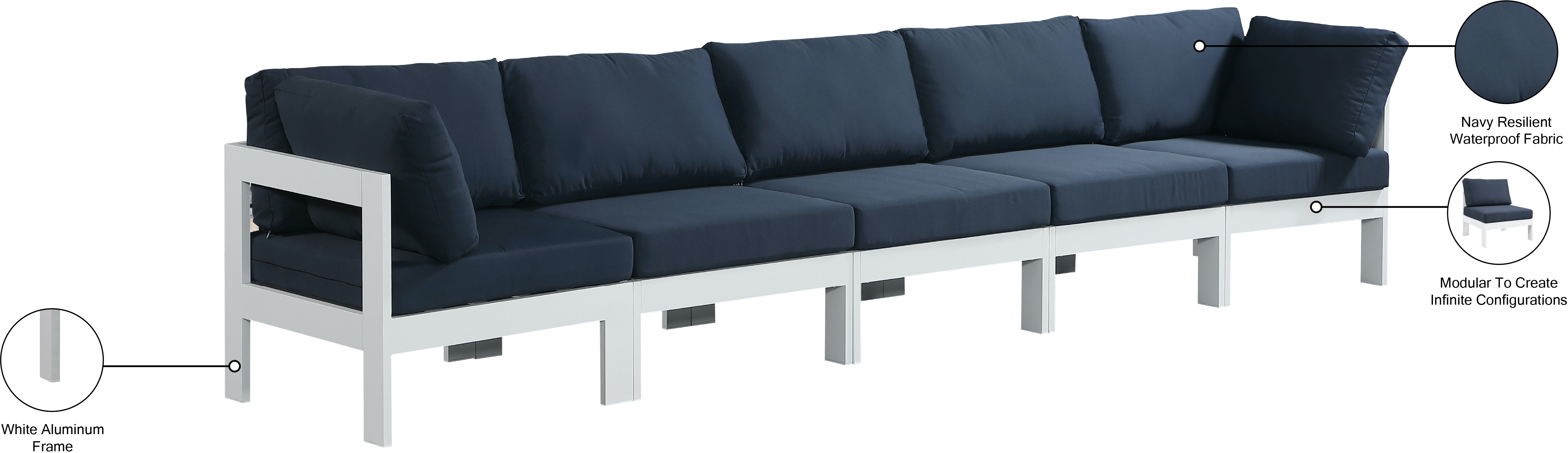 Chaise longue en tissu Orian Teddy