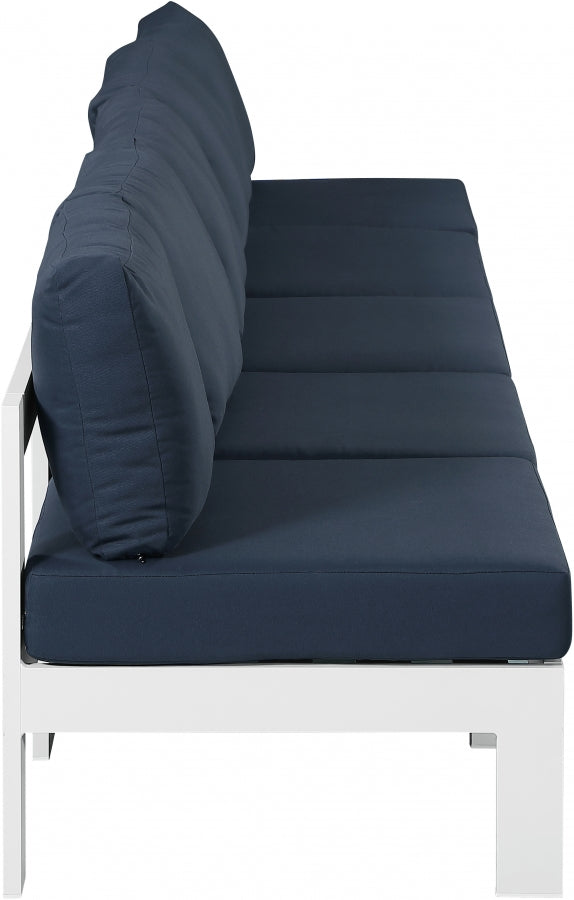 Chaise longue en tissu Orian Teddy