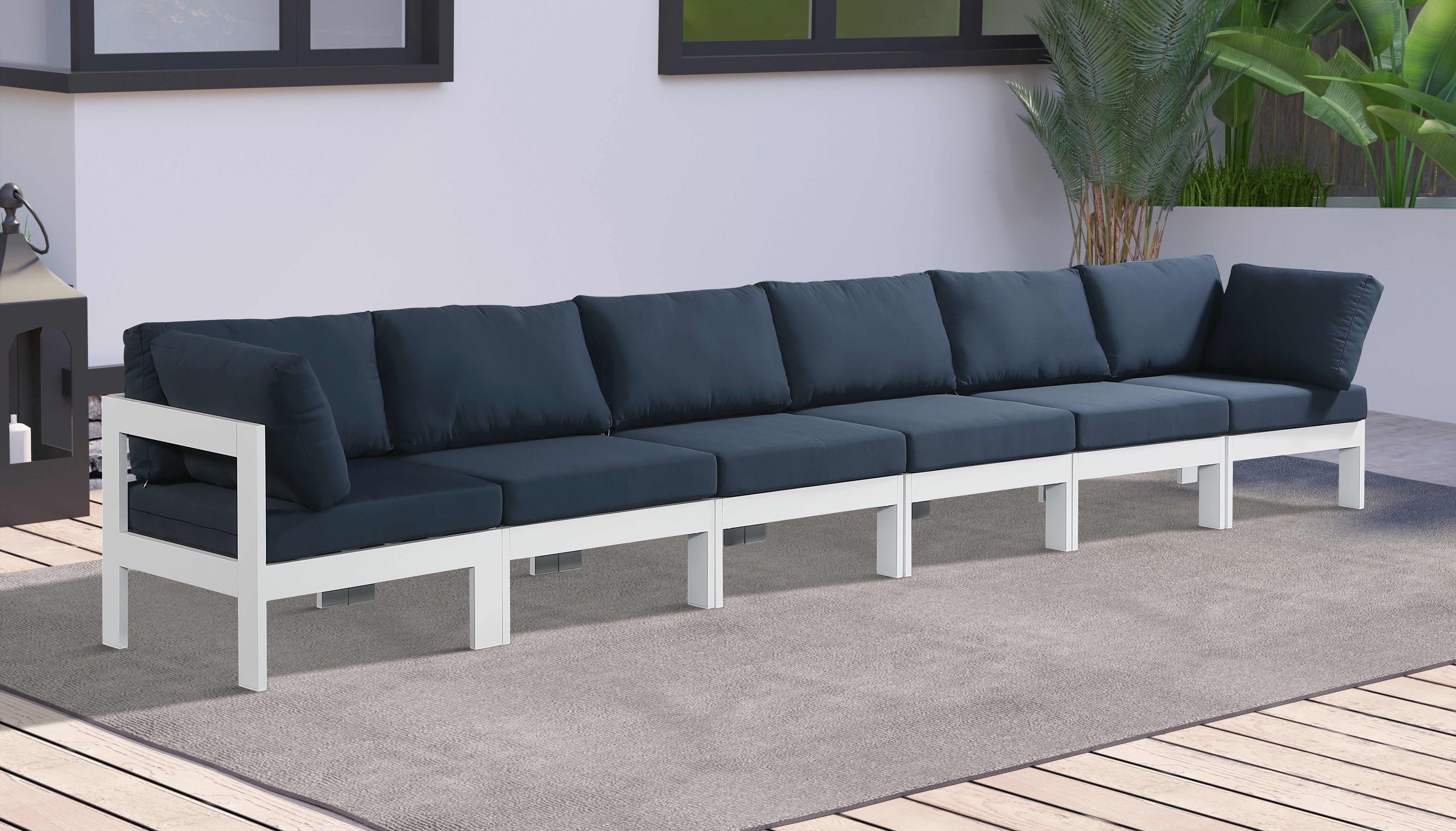 Chaise longue en tissu Orian Teddy
