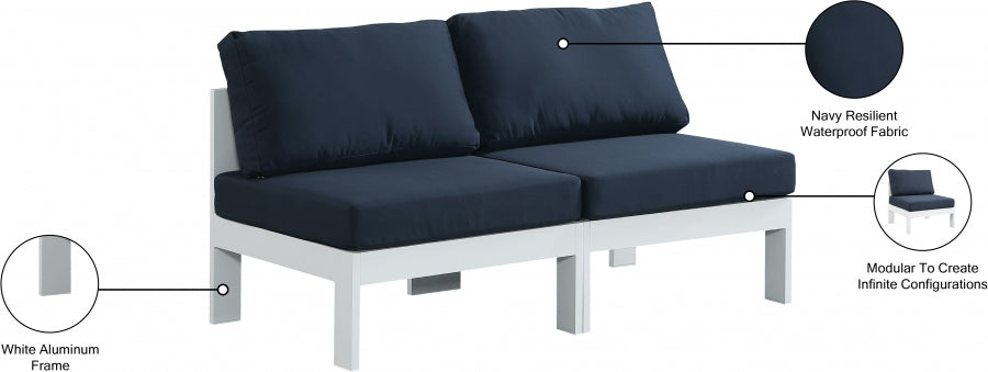 Chaise longue en tissu Orian Teddy