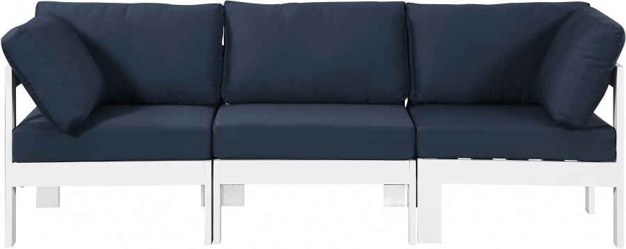 Chaise longue en tissu Orian Teddy