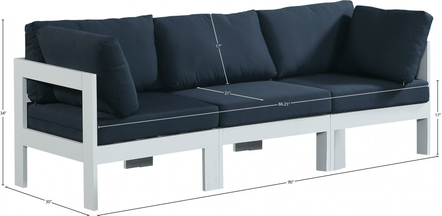 Chaise longue en tissu Orian Teddy