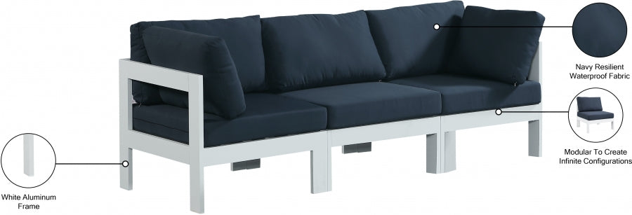 Chaise longue en tissu Orian Teddy