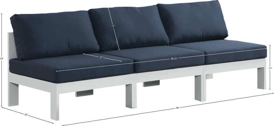 Chaise longue en tissu Orian Teddy