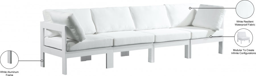 Chaise longue en tissu Orian Teddy