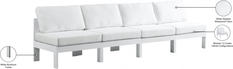 Chaise longue en tissu Orian Teddy