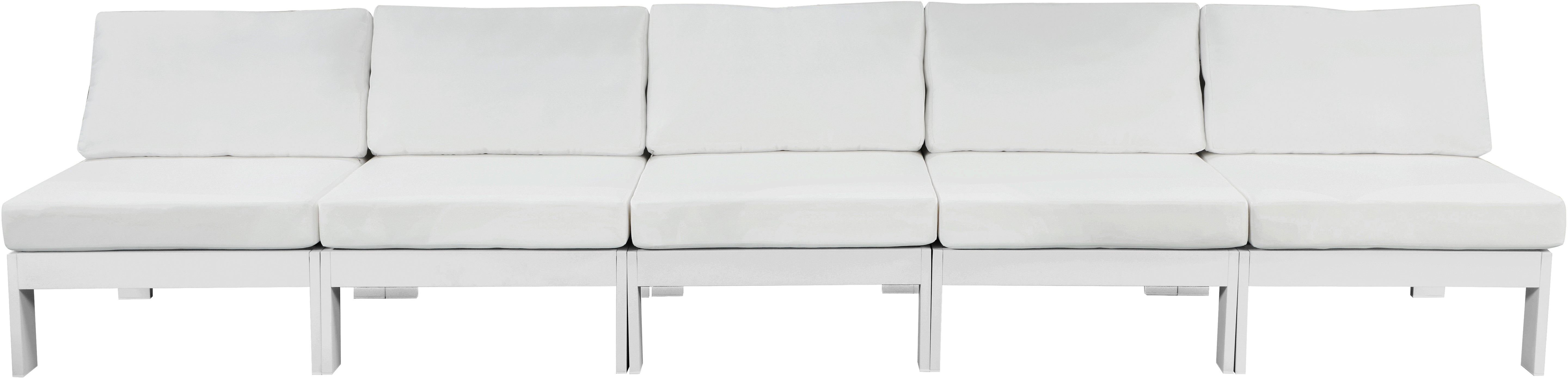 Chaise longue en tissu Orian Teddy