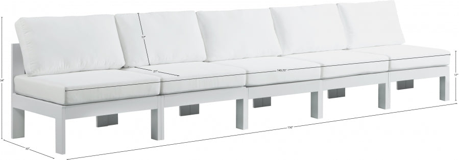 Chaise longue en tissu Orian Teddy