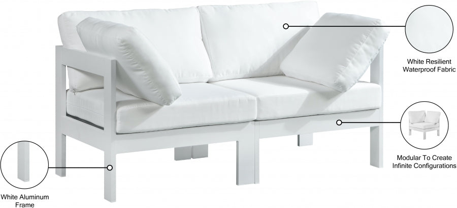 Chaise longue en tissu Orian Teddy