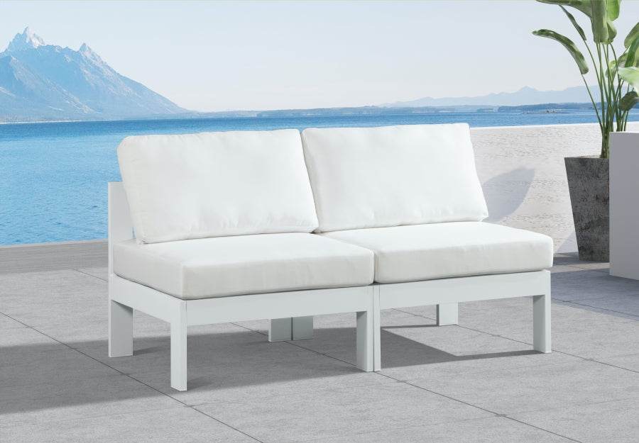 Chaise longue en tissu Orian Teddy