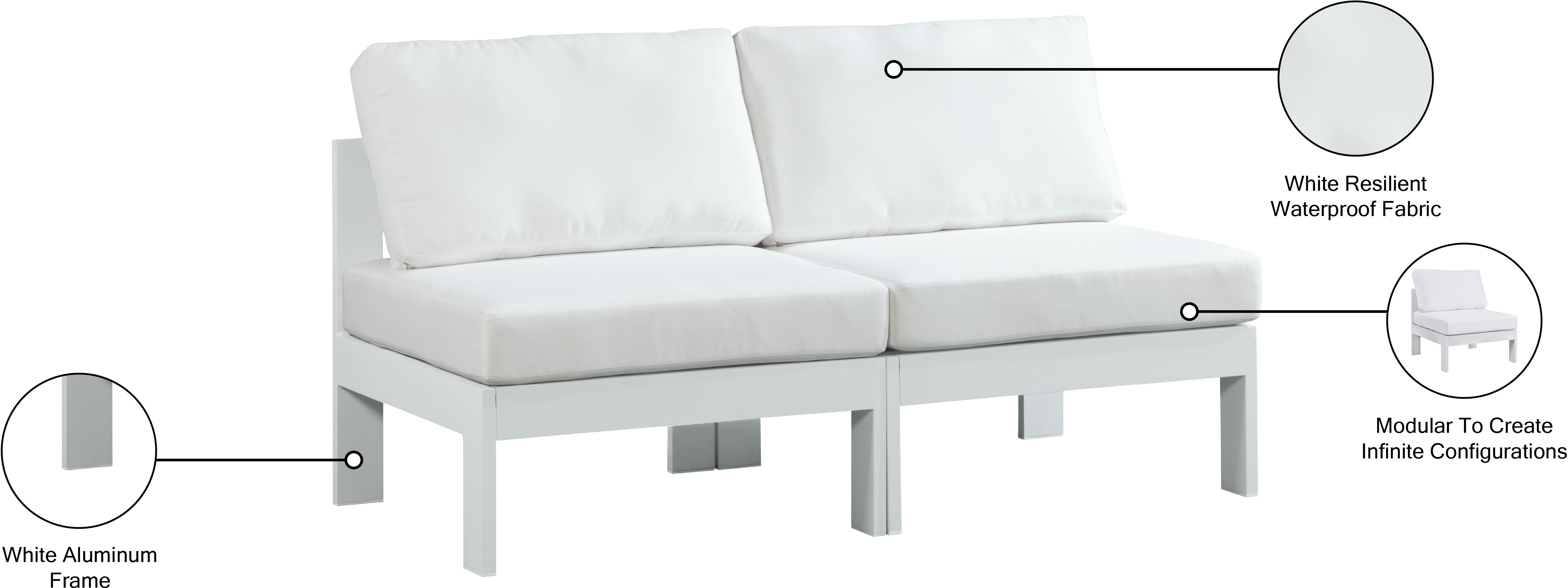 Chaise longue en tissu Orian Teddy