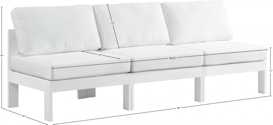 Chaise longue en tissu Orian Teddy
