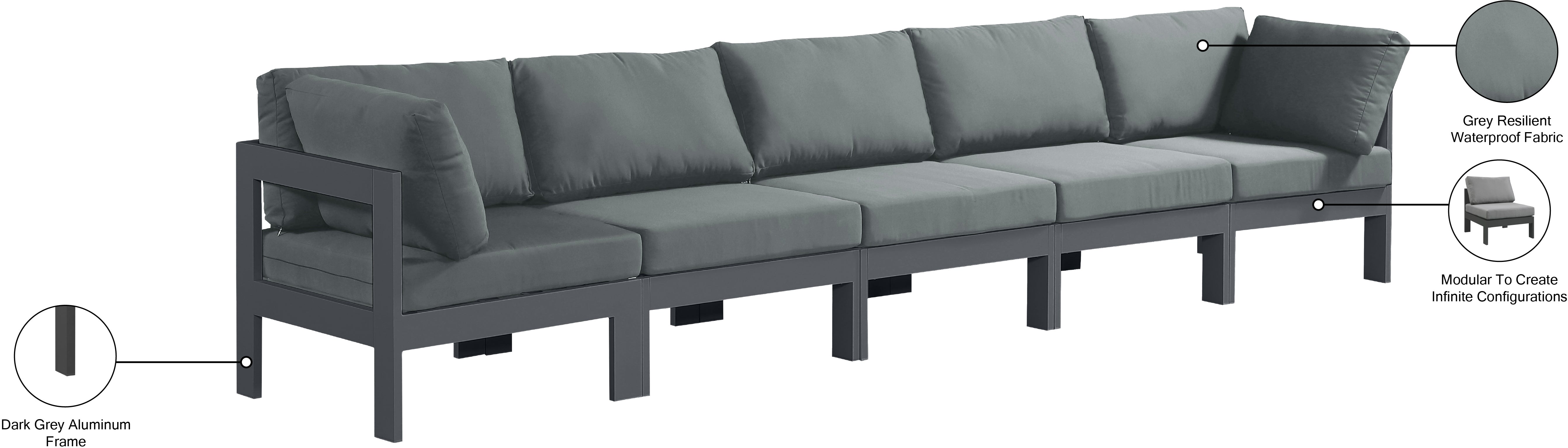 Chaise longue en tissu Orian Teddy
