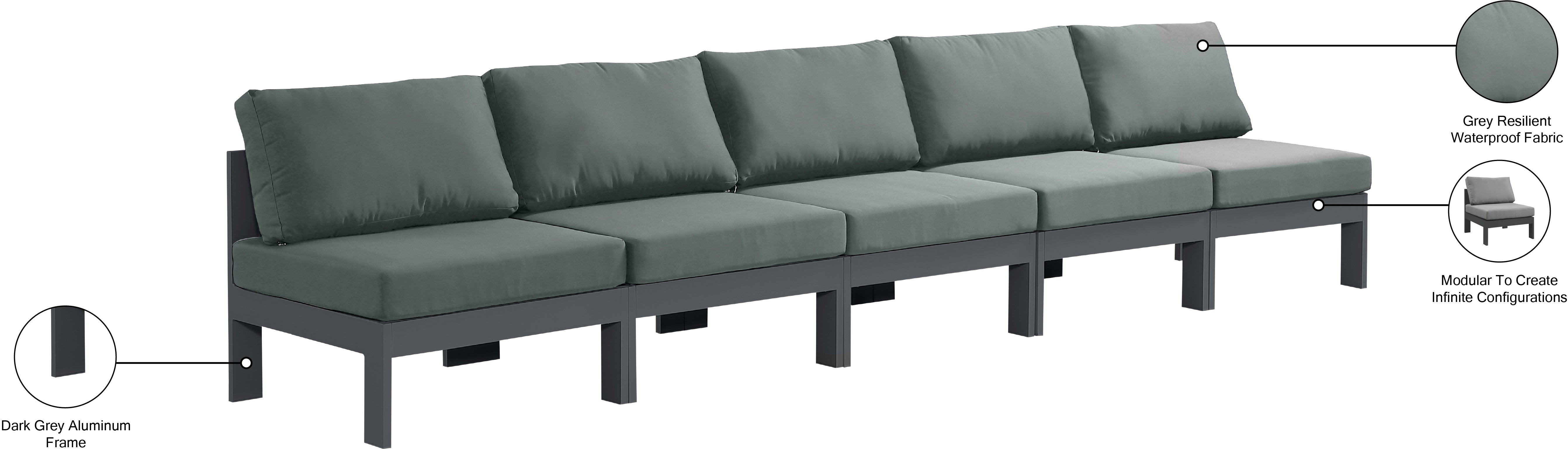Chaise longue en tissu Orian Teddy