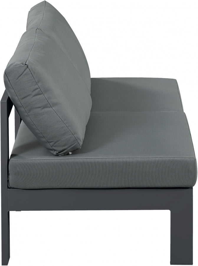 Chaise longue en tissu Orian Teddy