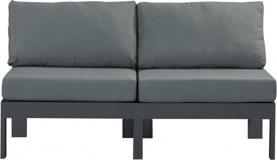 Chaise longue en tissu Orian Teddy