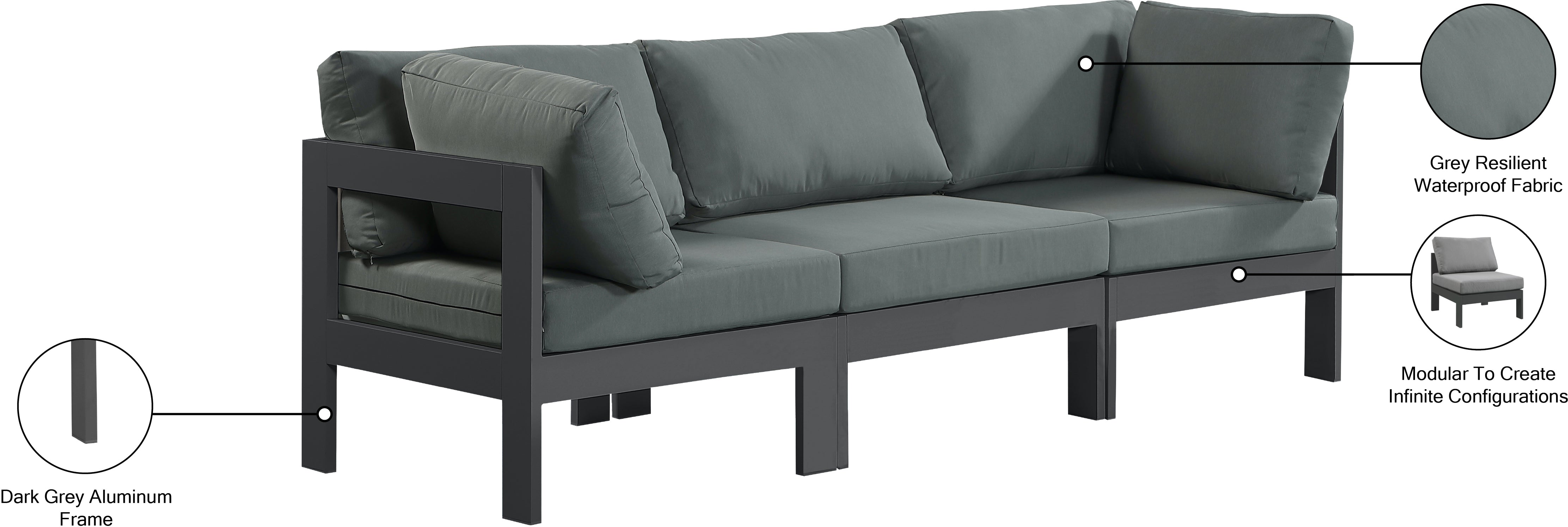 Chaise longue en tissu Orian Teddy