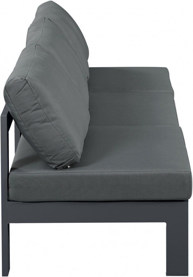 Chaise longue en tissu Orian Teddy