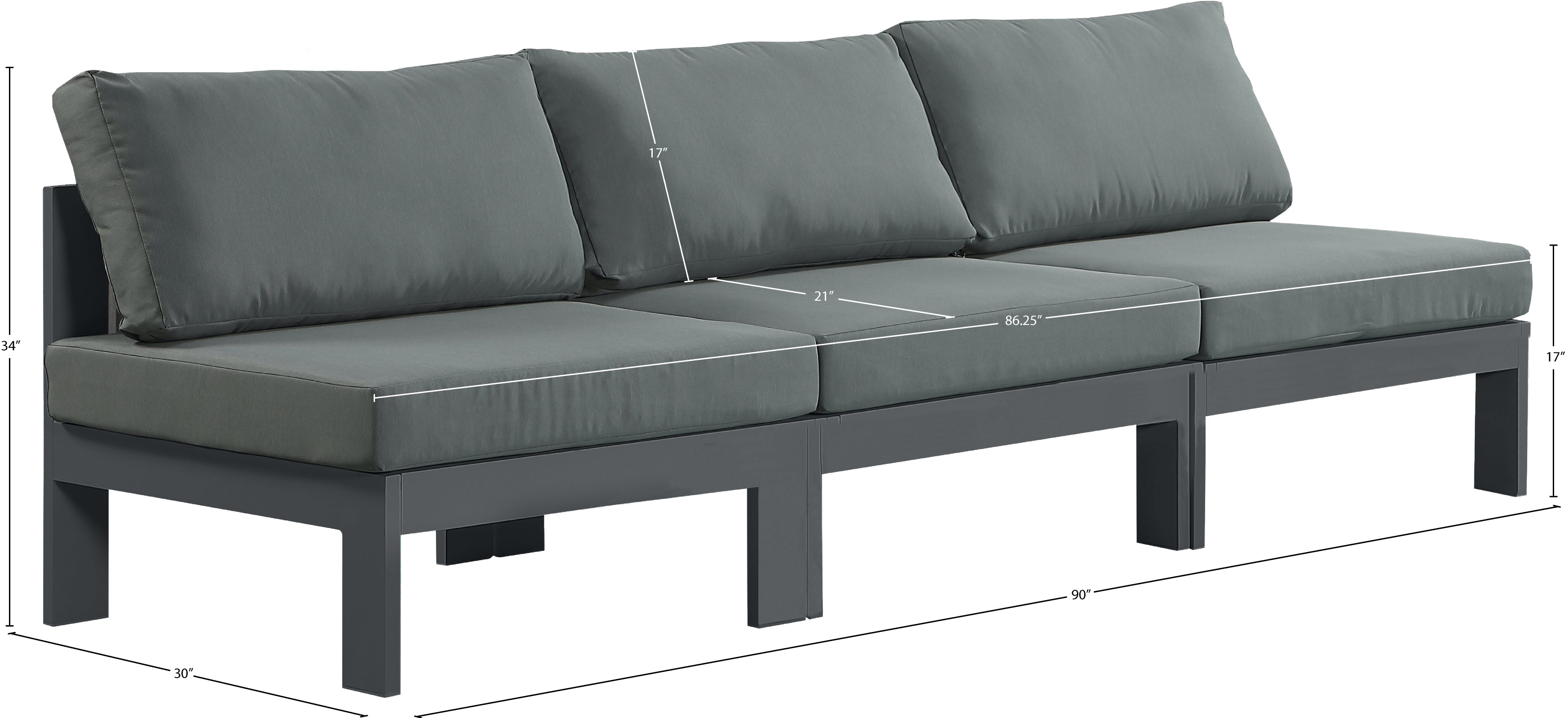 Chaise longue en tissu Orian Teddy