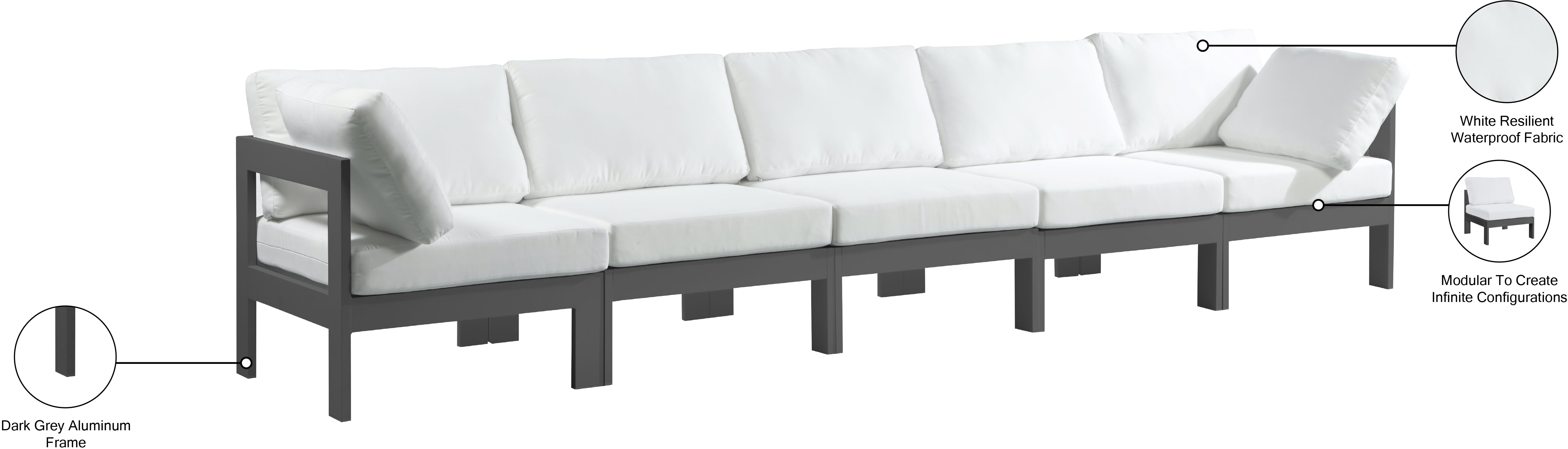 Chaise longue en tissu Orian Teddy