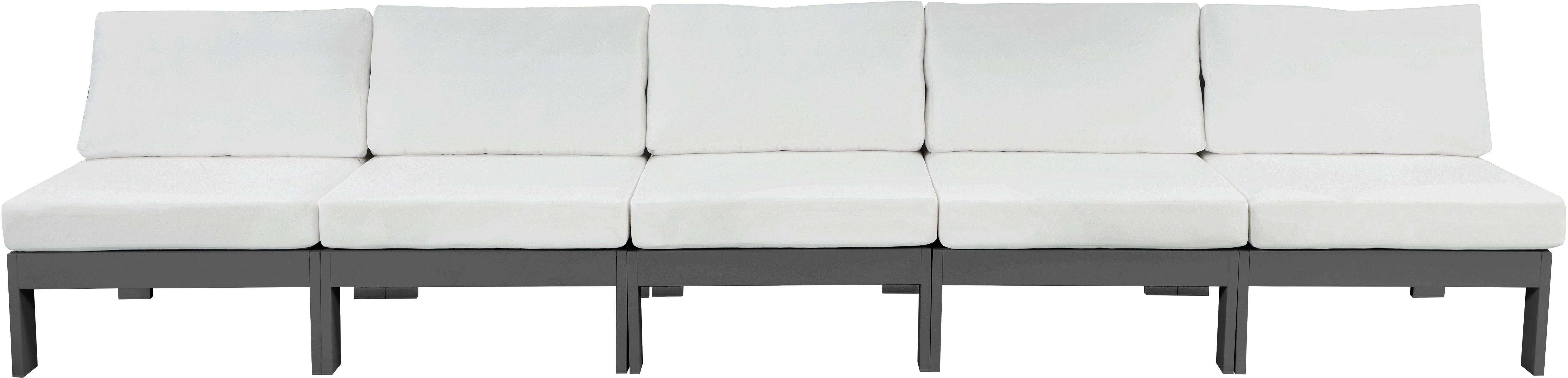 Chaise longue en tissu Orian Teddy