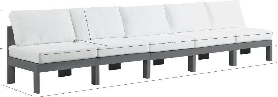 Chaise longue en tissu Orian Teddy