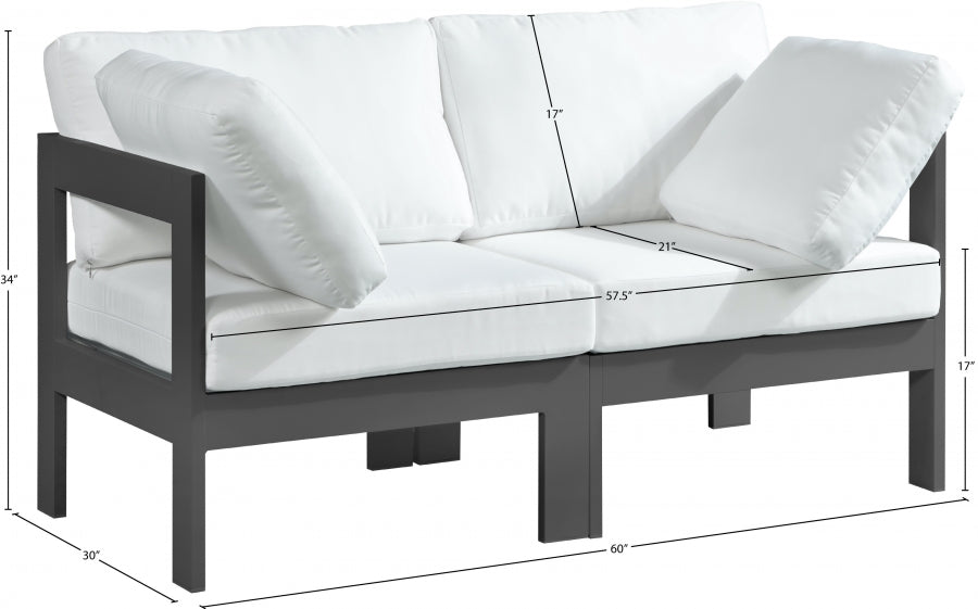Chaise longue en tissu Orian Teddy