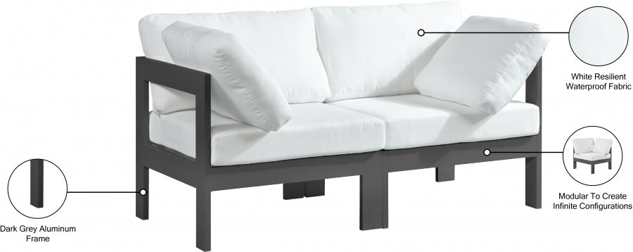 Chaise longue en tissu Orian Teddy